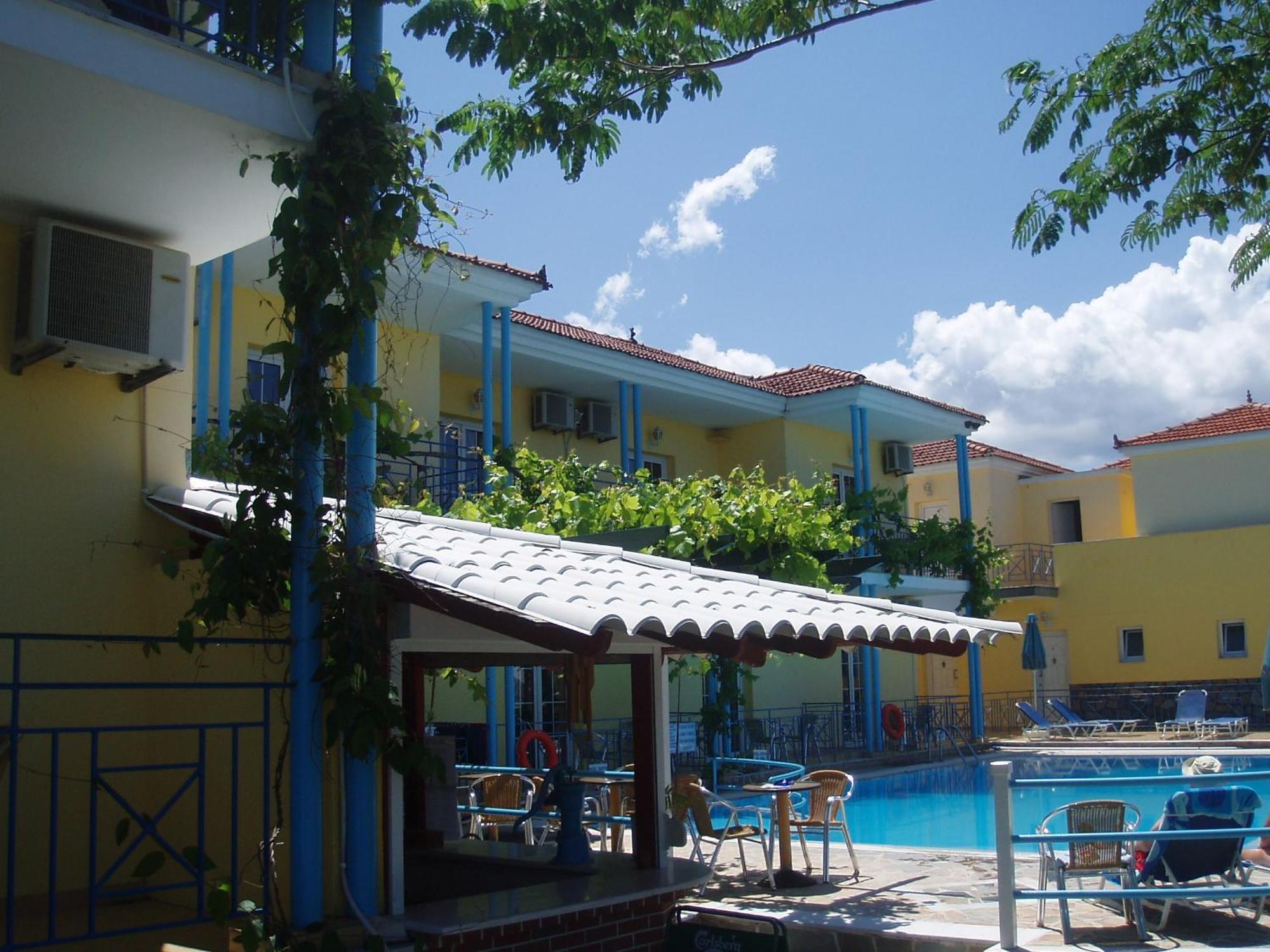Anaxos Hotel Bagian luar foto